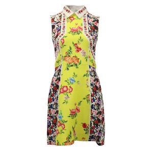 Mary Katrantzou Floral Mid Length Dress In Multicolor Silk